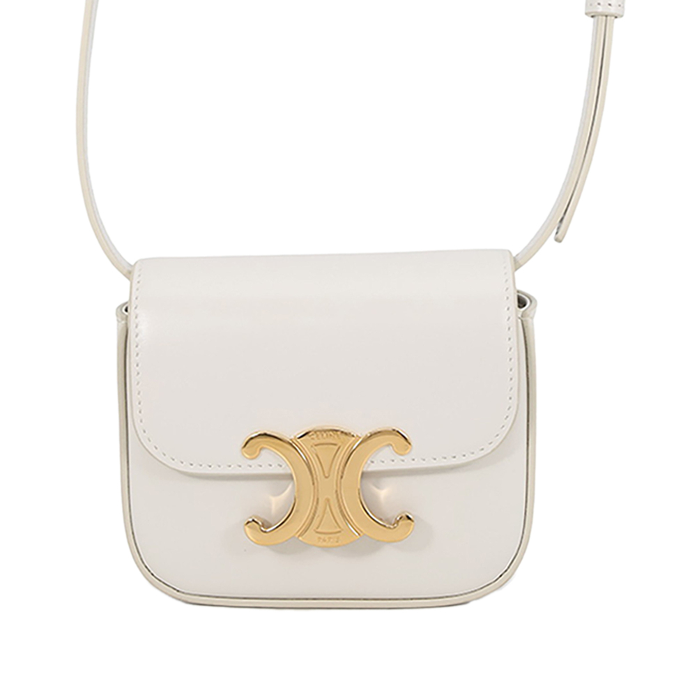 Pre-Loved Celine Mini Calfskin Claude Crossbody